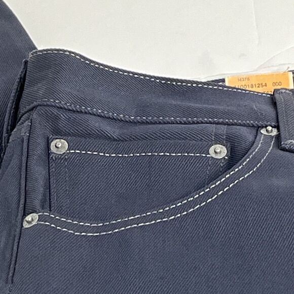 Levi's Men's 501 Original Straight Leg Button Fly Dark Blue Jeans 32 X 30 New! - Picture 2 of 8